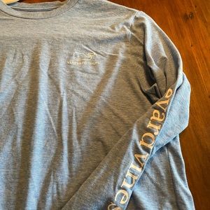 Boys XL light blue, soft Vineyard Vines long tee
